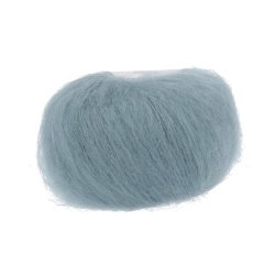 Lang Yarns - Mohair Luxe Lam&egrave; Fv. 174 S�lv-Aqua