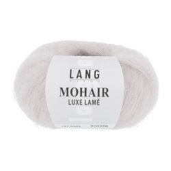 Lang Yarns - Mohair Luxe Lam&egrave; Fv. 209 S�lv/Rosa