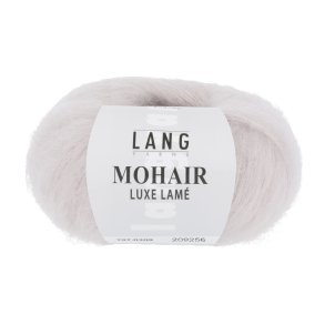 Lang Yarns - Mohair Luxe Lam&egrave; Fv. 209 S�lv/Rosa