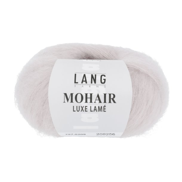 Lang Yarns - Mohair Luxe Lam&egrave; Fv. 209 Slv/Rosa