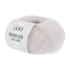 Lang Yarns - Mohair Luxe Lam&egrave; Fv. 209 S�lv/Rosa