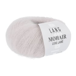 Lang Yarns - Mohair Luxe Lam&egrave; Fv. 209 S�lv/Rosa
