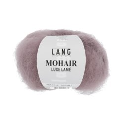 Lang Yarns - Mohair Luxe Lam� Fv. 348 S�lv-Old Pink