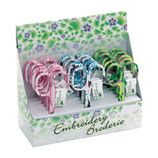Sy Saks med Blomster Motiv