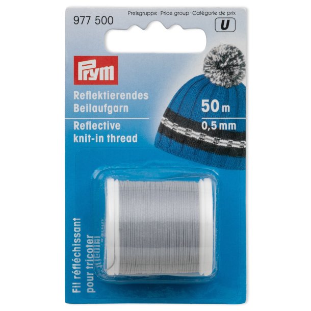 Prym - Strikke Refleks Trd 0,5 mm x 50 Meter