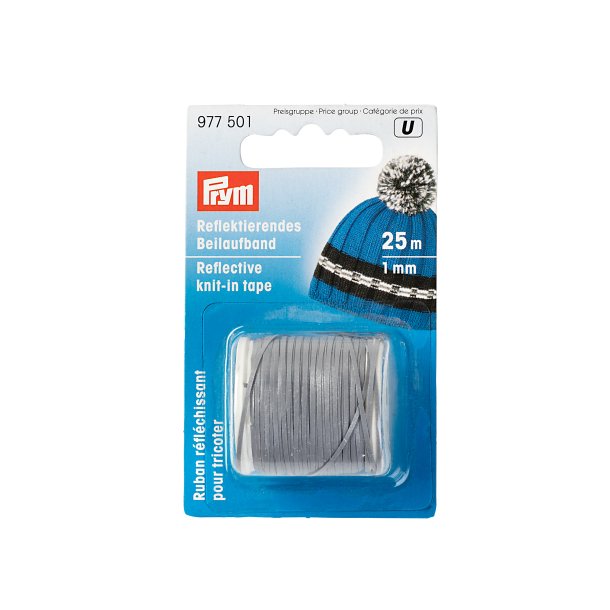 Prym - Strikke Refleks Trd 1 mm x 25 Meter