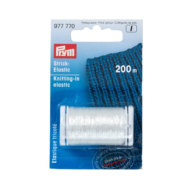 Strikke Elastic Transparent 200m (977 770)