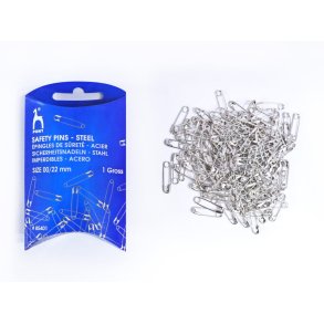 Pony Sikkerhedsnle 22mm(144Stk) 85401