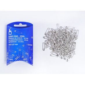 Pony Sikkerhedsnle 27mm(144Stk) 85402