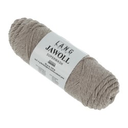 Lang Yarns - Jawoll Fv. 45 Grbrun/Mrk Beige