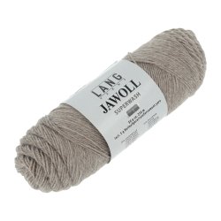 Lang Yarns - Jawoll Fv. 45 Grbrun/Mrk Beige