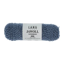 Lang Yarns - Jawoll Fv. 58 Kobolt/Hvid Print
