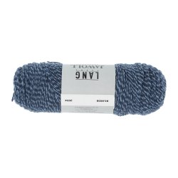 Lang Yarns - Jawoll Fv. 58 Kobolt/Hvid Print
