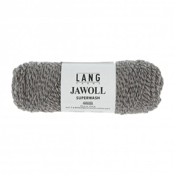 Lang Yarns - Jawoll Fv. 152 Sort/Brun Mix