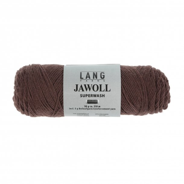 Lang Yarns - Jawoll Fv. 168 Chokolade