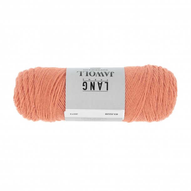 Lang Yarns - Jawoll Fv. 228 Let Stvet Orange