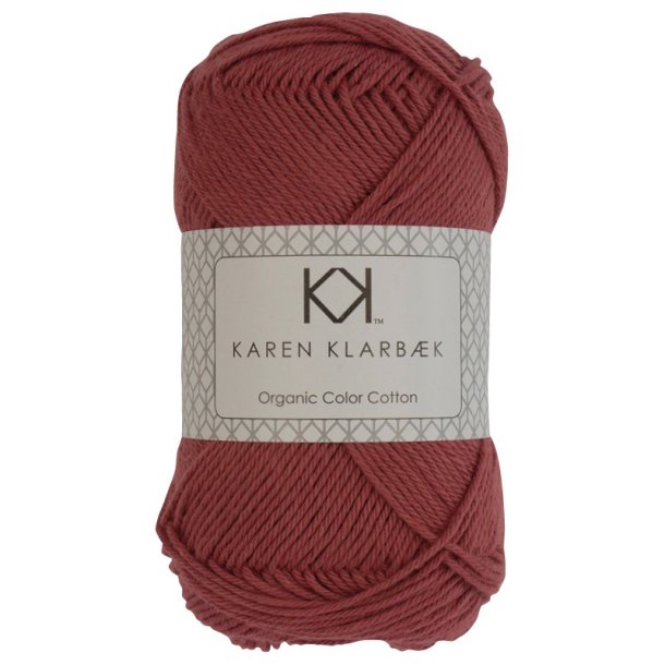 Karen Klarbk - 8/4 ko. Bomuld Fv. 34 Brick Red