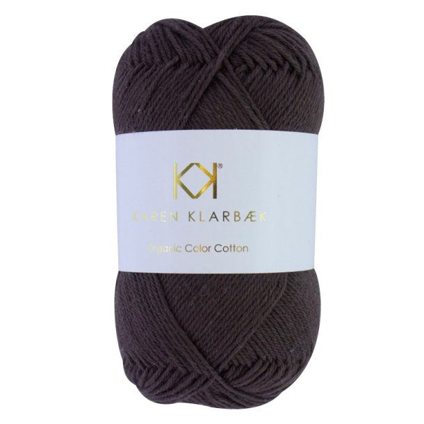 Karen Klarbk - 8/4 ko. Bomuld Fv. 68 Chokolate Brown