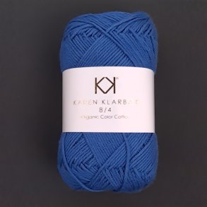 Karen Klarb�k - 8/4 �ko. Bomuld Fv. 84 Cobalt