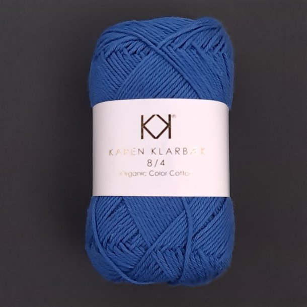 Karen Klarbk - 8/4 ko. Bomuld Fv. 84 Cobalt