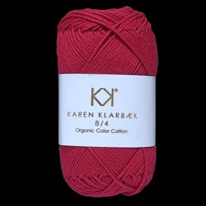 Karen Klarb�k - 8/4 �ko. Bomuld Fv. 99 Dahlia Red