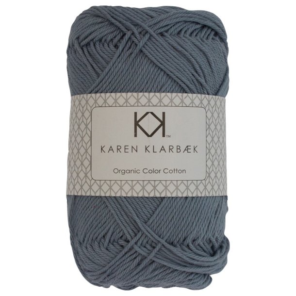Karen Klarbk - 8/4 ko. Bomuld Fv. 28 Faded Jeans Blue