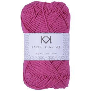Karen Klarb�k - 8/4 �ko. Bomuld Fv. 50 Hot Pink