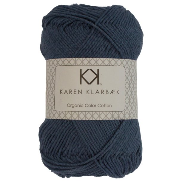 Karen Klarbk - 8/4 ko. Bomuld Fv. 24 Jeans Blue