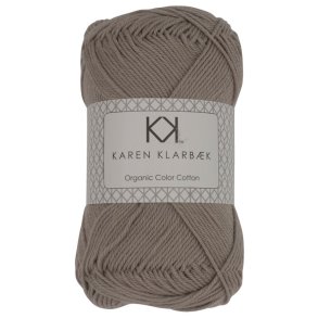Karen Klarb�k - 8/4 �ko. Bomuld Fv. 04 Lys Gr�brun