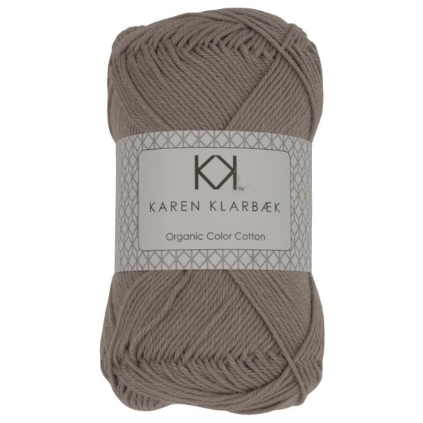 Karen Klarb�k - 8/4 �ko. Bomuld Fv. 04 Lys Gr�brun