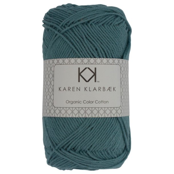 Karen Klarbk - 8/4 ko. Bomuld Fv. 11 Medium Petrol Blue