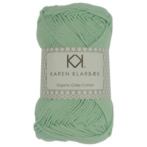 Karen Klarb�k - 8/4 �ko. Bomuld Fv. 13 Mint Green