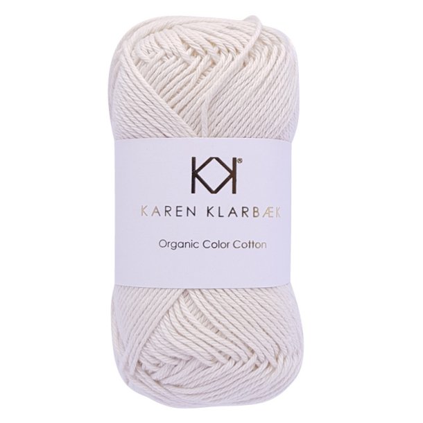 Karen Klarbk - 8/4 ko. Bomuld Fv. 02 Nature White