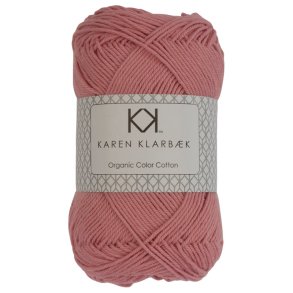 Karen Klarb�k - 8/4 �ko. Bomuld Fv. 32 Old Rose