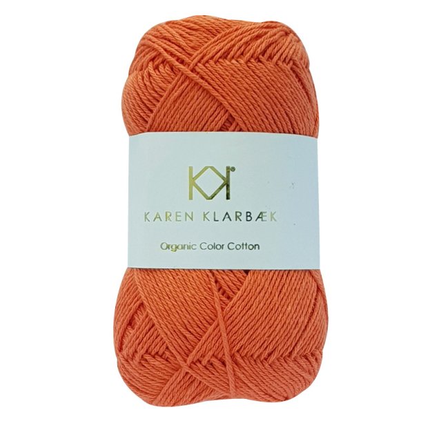 Karen Klarbk - 8/4 ko. Bomuld Fv. 72 Orange