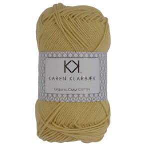 Karen Klarb�k - 8/4 �ko. Bomuld Fv. 21 Pastel Yellow