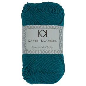 Karen Klarb�k - 8/4 �ko. Bomuld Fv. 10 Petrol