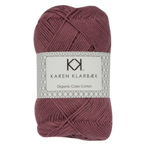 Karen Klarb�k - 8/4 �ko. Bomuld Fv. 246 Plum