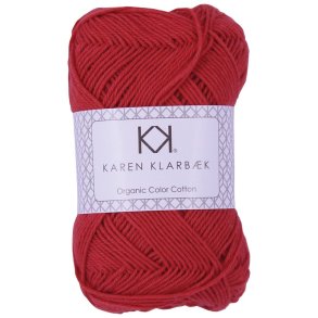 Karen Klarb�k - 8/4 �ko. Bomuld Fv. 52 Poppy Red