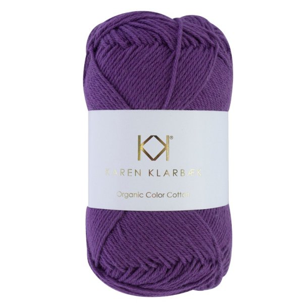 Karen Klarbk - 8/4 ko. Bomuld Fv. 67 Purple Passion