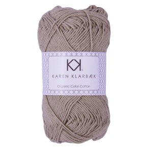 Karen Klarb�k - 8/4 �ko. Bomuld Fv. 60 Warm Sand