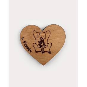 Cedertr Hjerte - Permin - Til Ml 