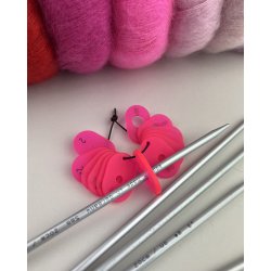 Pindem�ler i pink p� snor