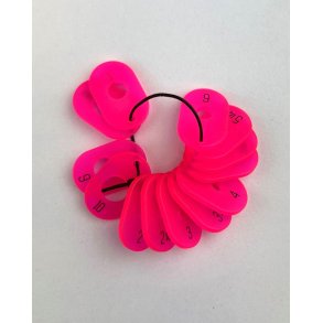 Pindem�ler i pink p� snor