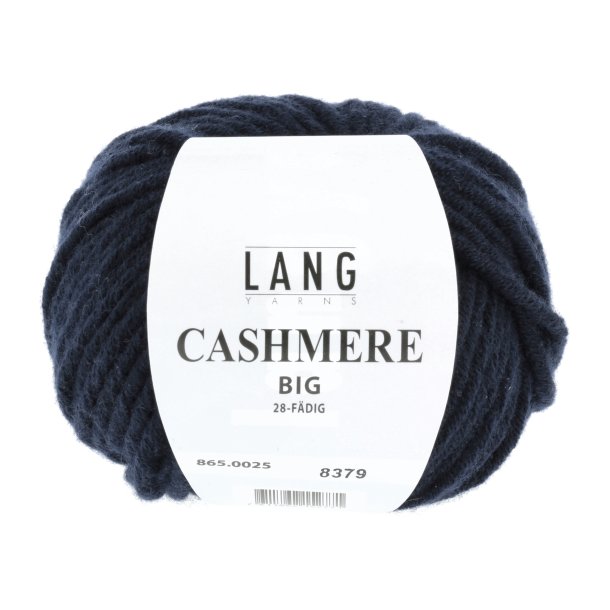 Lang Yarns - Cashmere Big Fv. 25 Marine Bl