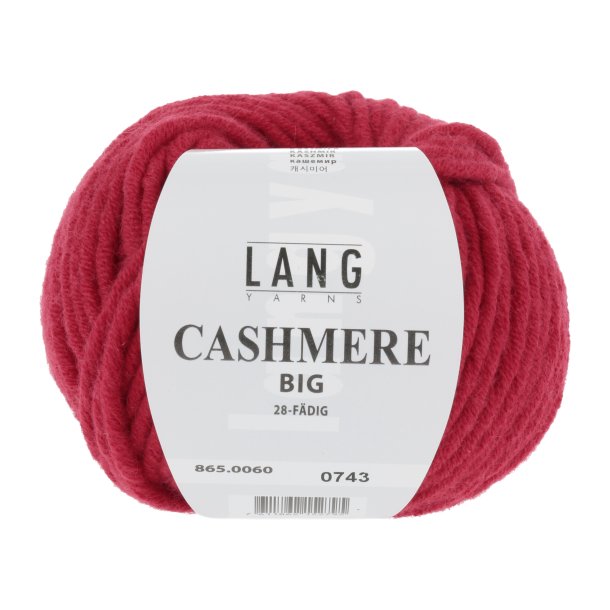 Lang Yarns - Cashmere Big Fv. 60 Rd