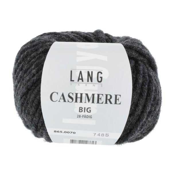 Lang Yarns - Cashmere Big Fv. 70 Antracit