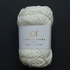 Karen Klarb�k - 8/8 �ko. Bomuld Fv. 17 Bleached White