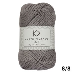Karen Klarb�k - 8/8 �ko. Bomuld Fv. 15 Frost Grey