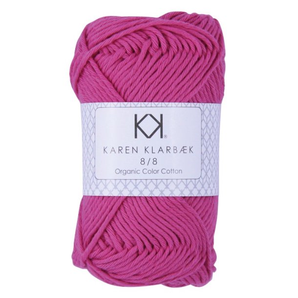 Karen Klarb�k - 8/8 �ko. Bomuld Fv. 21 Hot Pink